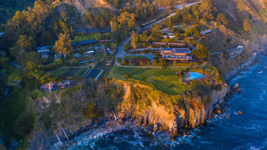 Esalen Institute Aerial