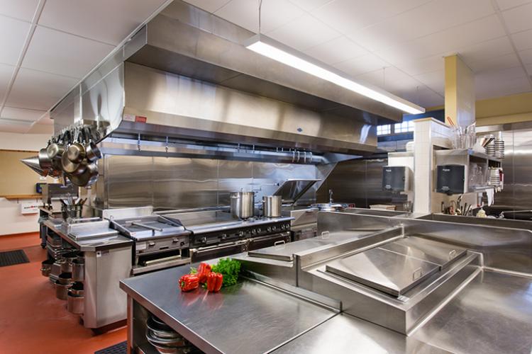 commercial kitchen