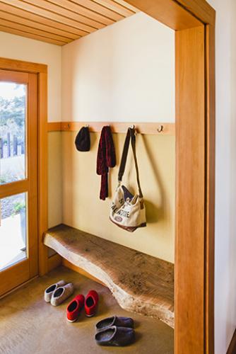 Idea Garden mudroom